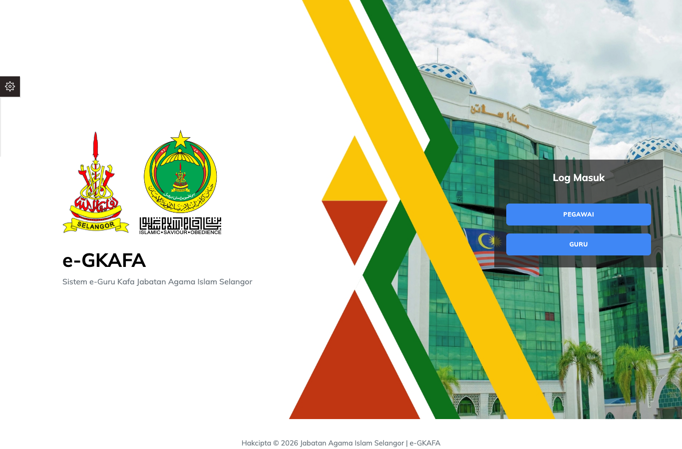 e-GKAFA — JAIS KAFA Teacher System screenshot